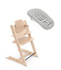 Stokke Tripp Trapp® Stol och Babyset Natural Inkl. Newborn Set (Grey)