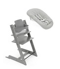 Stokke Tripp Trapp® Stol och Babyset Inkl. Newborn Set (Storm Grey) 