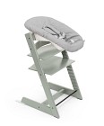 Stokke Tripp Trapp Stol och Babyset inkl Newborn Set (Glacier Green)