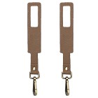 Kidzroom barnvagnskrokar Care Lovely Leather (Brun)