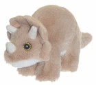 Teddykompaniet Dino Triceratops 25 cm (Aprikos)