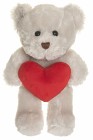 Teddykompaniet Theo Nalle med hjärta 19 cm (Beige)