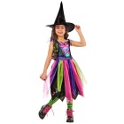 Halloween Utklädningsdräkt Bright-Night Witch 3-4 år