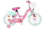 Volare Barbie Barncykel 16" Dubbla Handbromsar (Rosa)