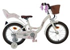 Volare Blossom Barncykel 16" (Vit)