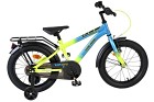 Volare Thombike Barncykel 16" Fotbroms (Blå/Gul)