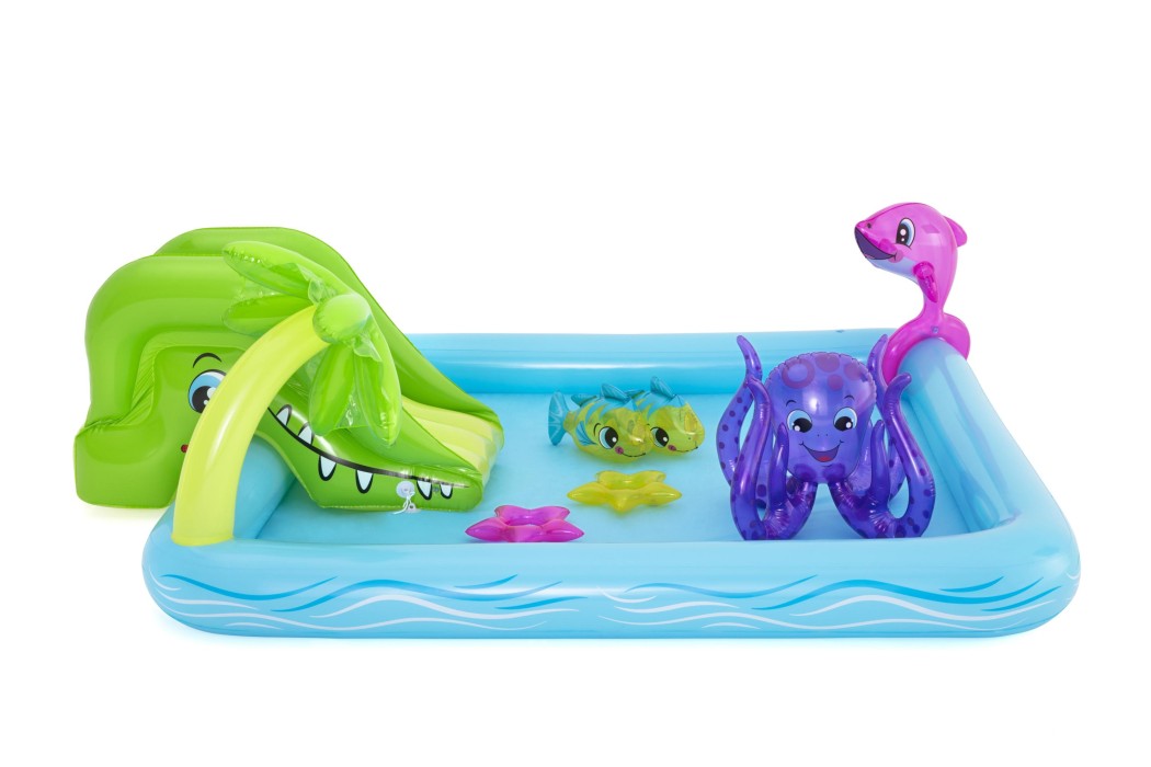 Köp Bestway Barnpool Lekland med Rutschkana på babyland.se