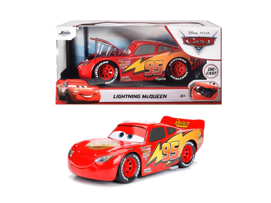 K p Disney Cars Diecast Blixten McQueen 1 24 P Babyland se
