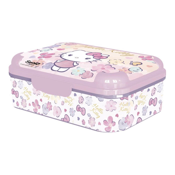 Hello Kitty Matlåda (Rosa) – färgglad lunchlåda för småbarn