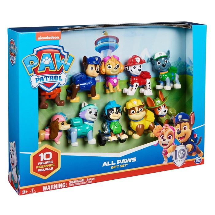 K p Paw Patrol Figurer 10 pack P Babyland se