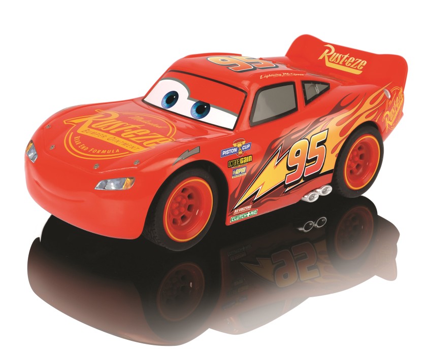 K p Disney Cars Radiostyrd Bil Med Turbofunktion Blixten McQueen P 