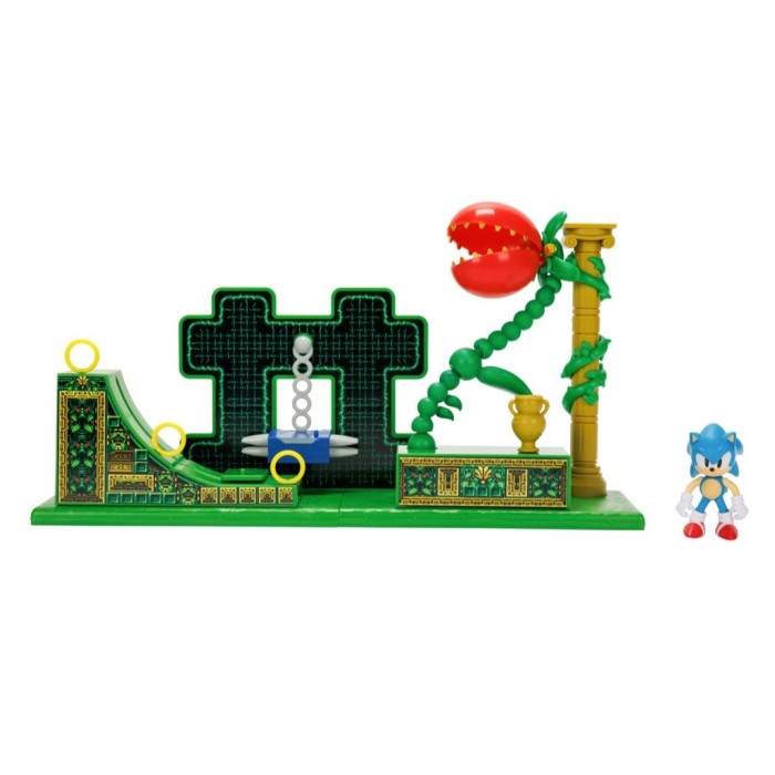 Sonic The Hedgehog 2.5 In Stardust Speedway Zone Figure Toy Playset Kids 3y+ | BIG W